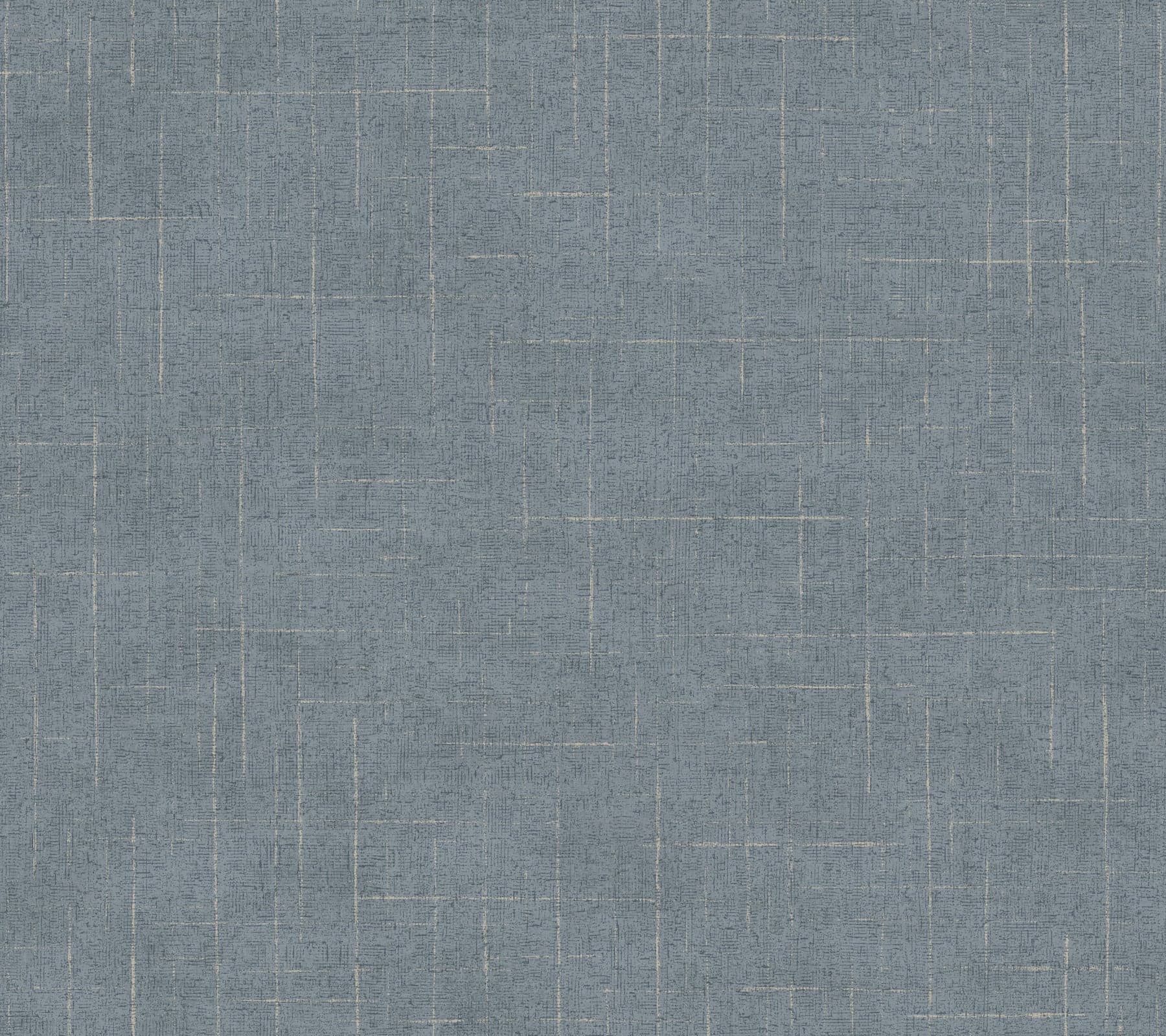 Ronald Redding Saratoga Faux Linen Blue Wallpaper