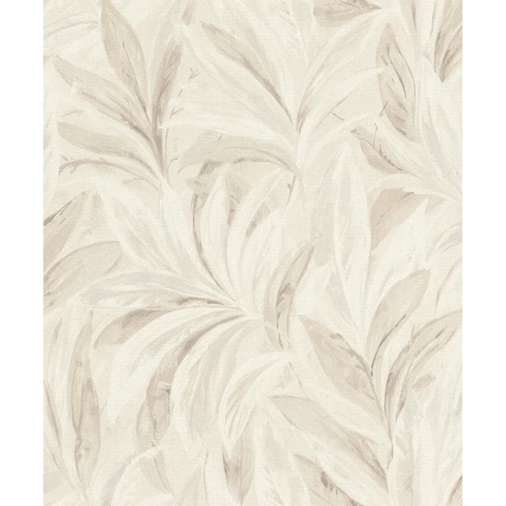 Rennie Ivory Leaves Wallpaper