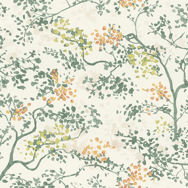 Elmslie Green Abstract Trees Wallpaper