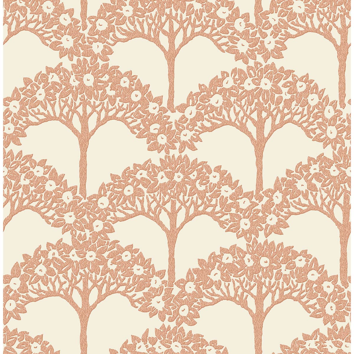 Dawson Rust Magnolia Tree Wallpaper
