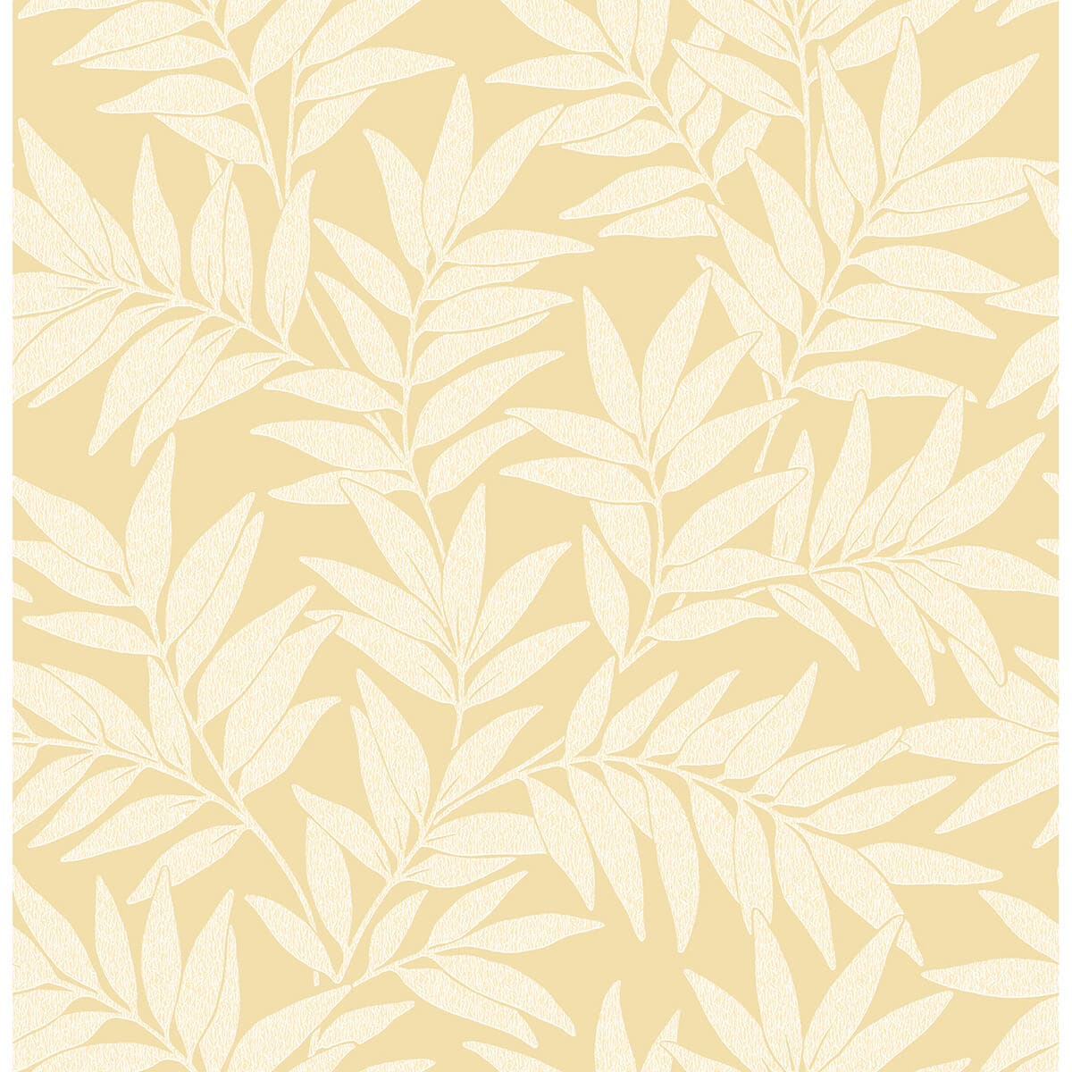 Morris Yellow Leaf Wallpaper