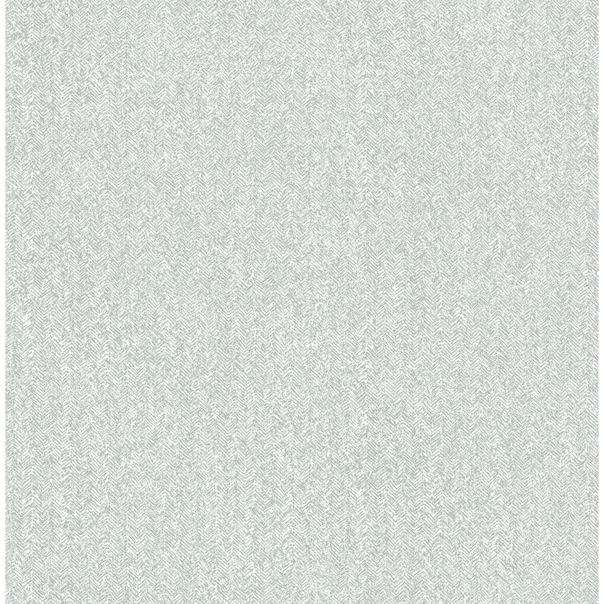 Ashbee Light Grey Tweed Wallpaper