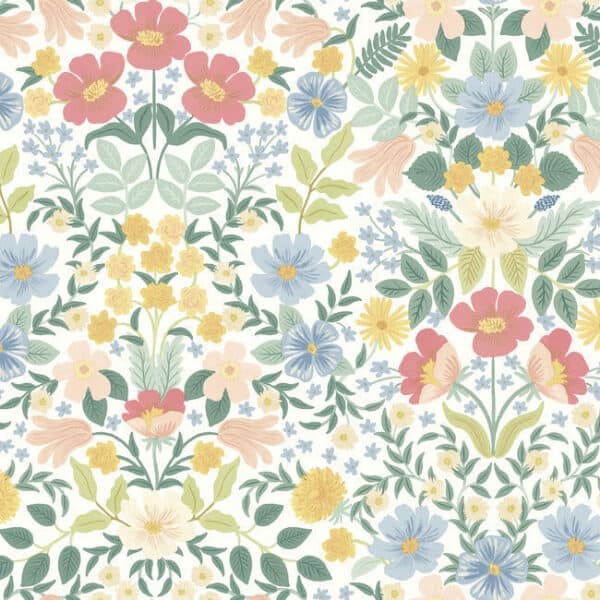 Bramble Garden Premium Peel + Stick Wallpaper- Pastel Multi