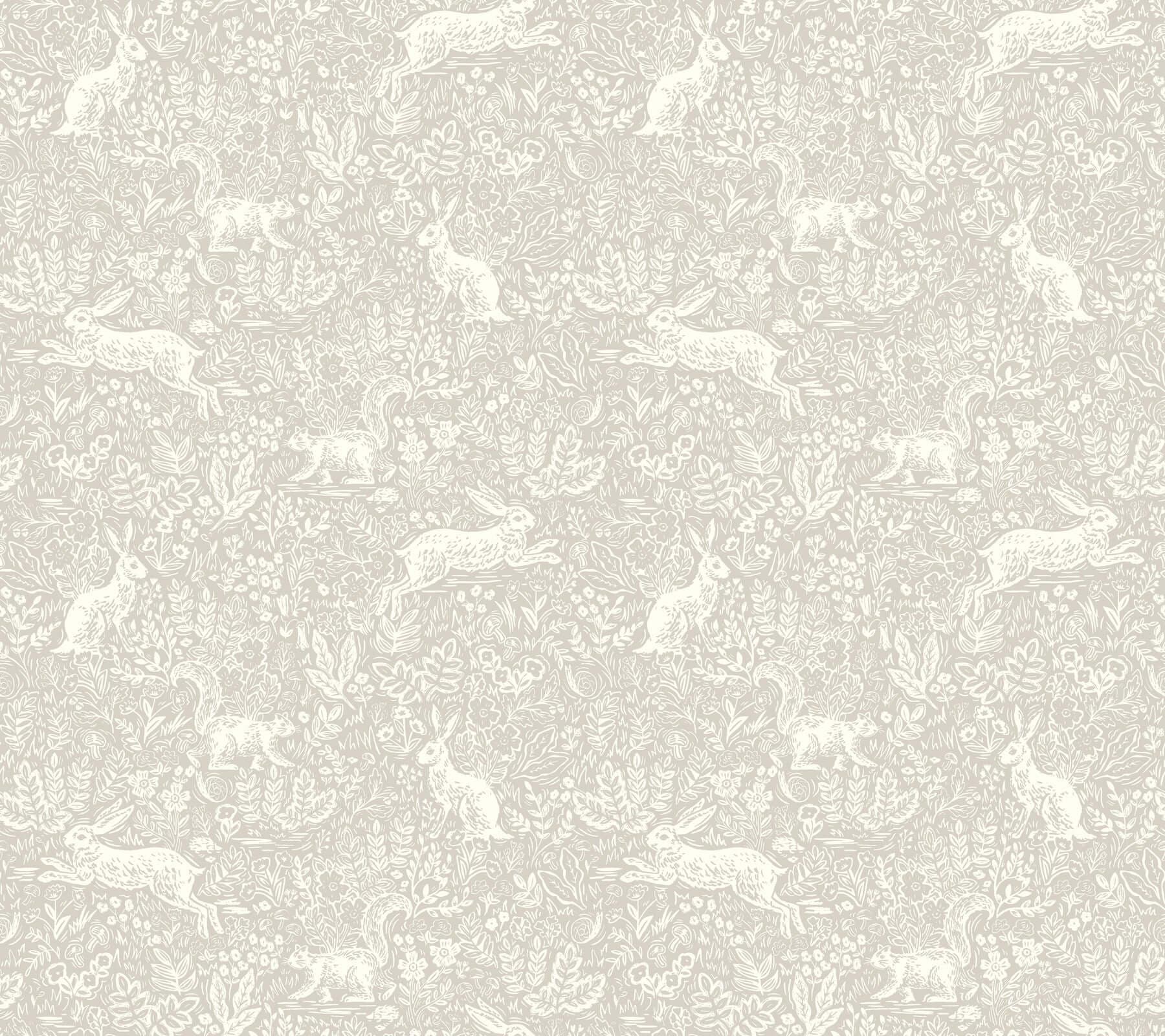 Fable Wallpaper- Linen