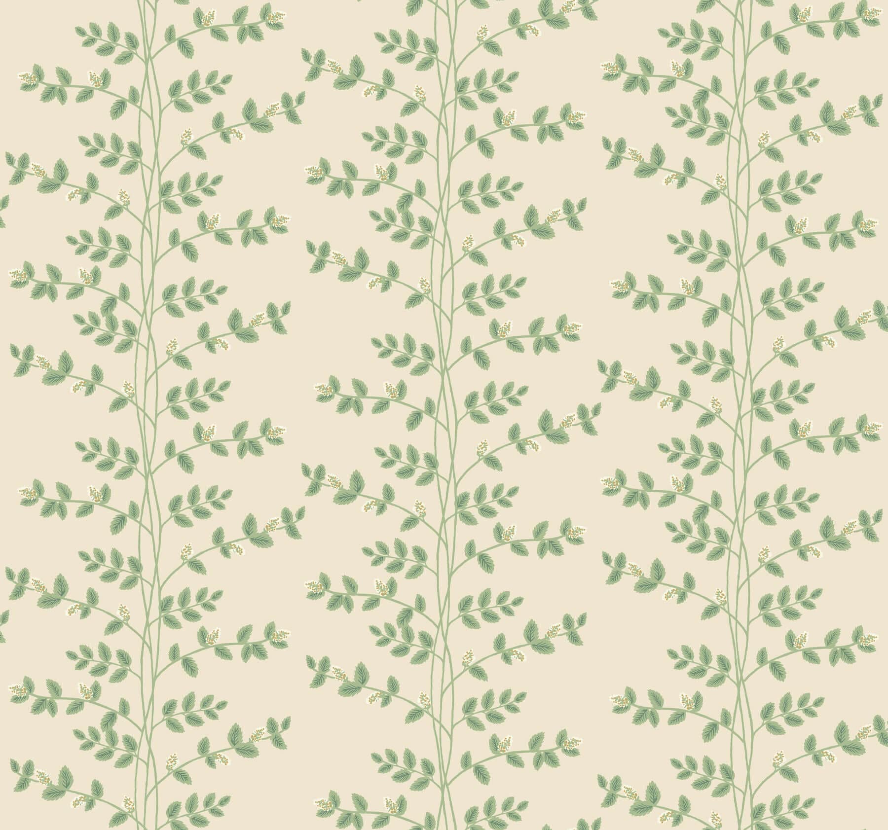 Climbing Vine Wallpaper- Linen