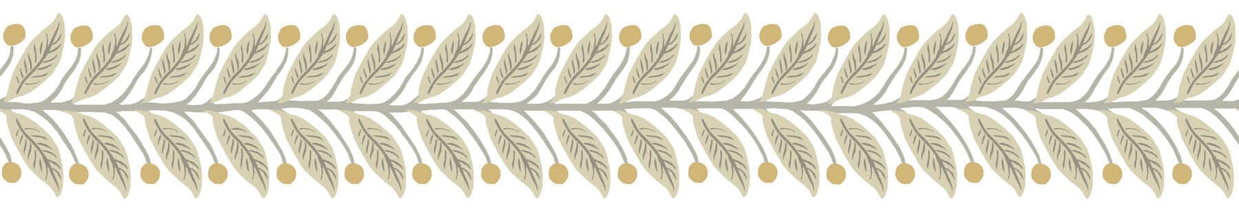 Garden Wallpaper Trim- Linen