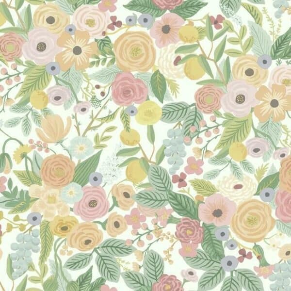 Garden Party Wallpaper- Pastel Multi