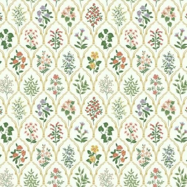 Hawthorne Wallpaper- Rose Multi