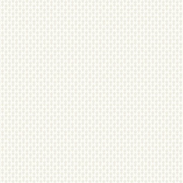 Petal Wallpaper- White & Linen