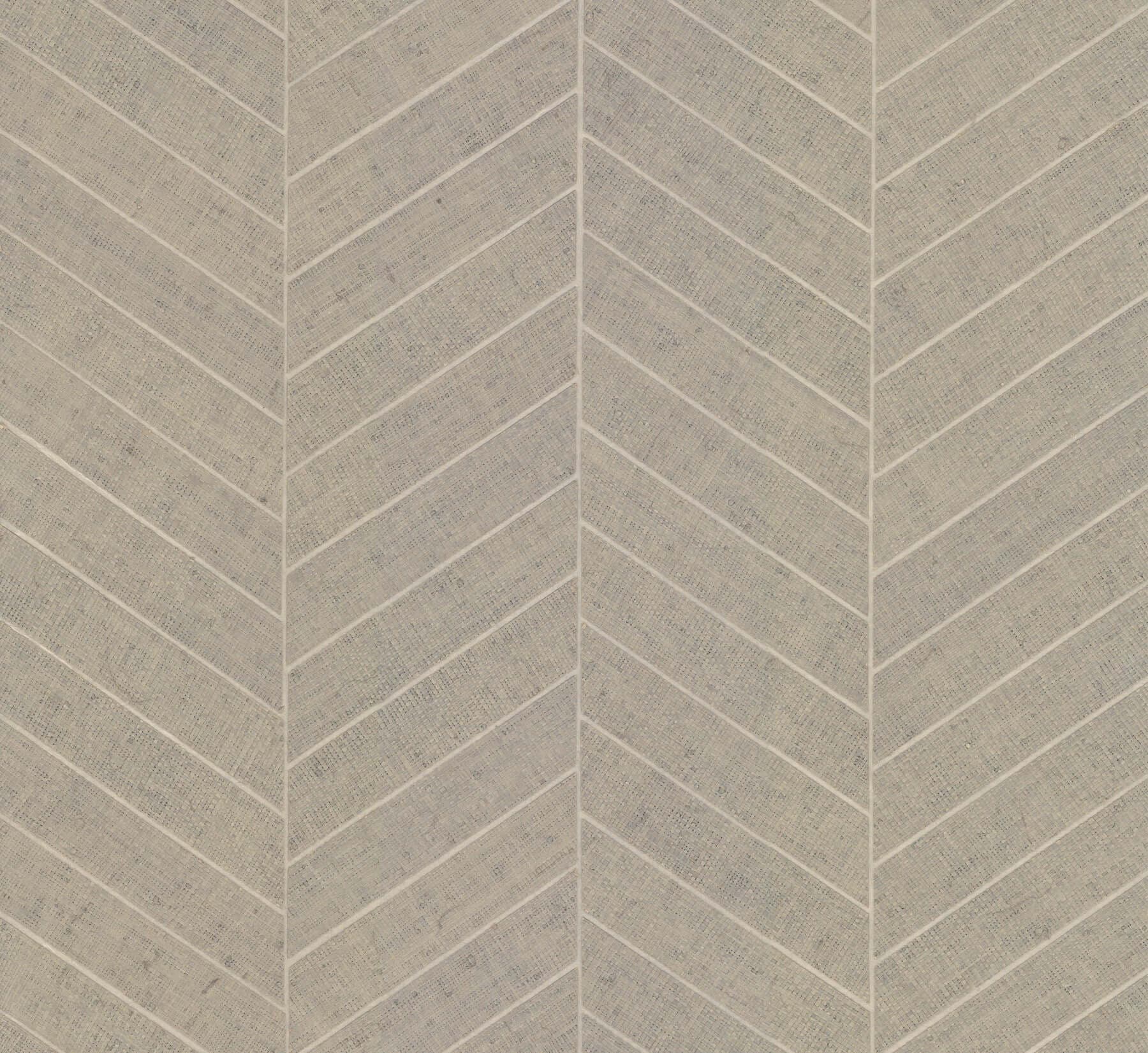 Atelier Herringbone Wallpaper- Linen