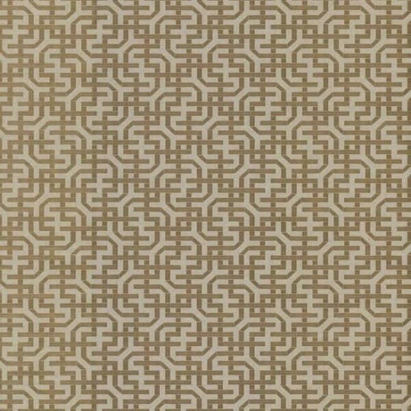 Dynastic Lattice Wallpaper- Glint/Gold