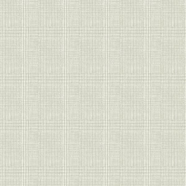 Shirting Plaid Wallpaper- Linen