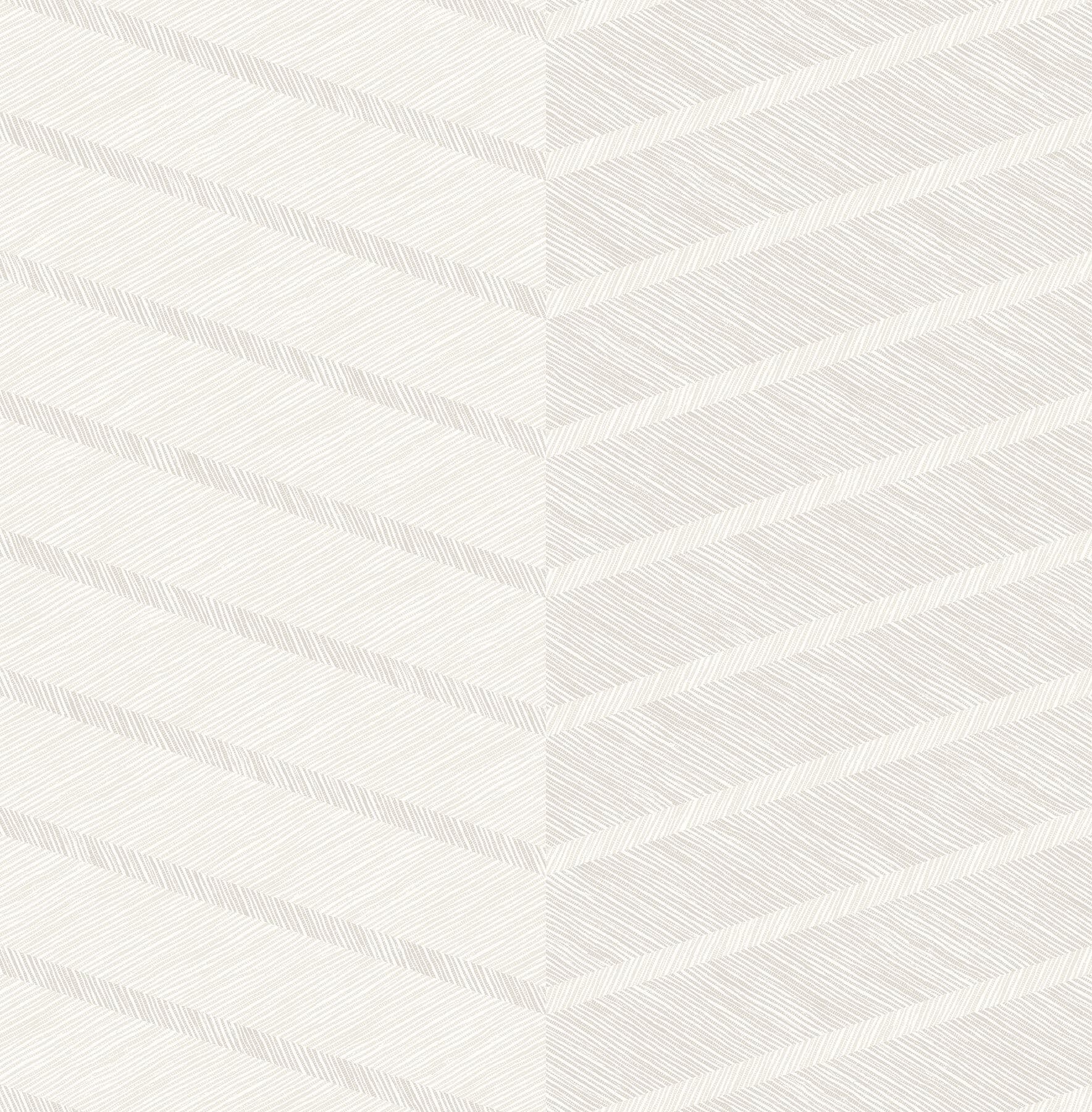 Aspen White Chevron Wallpaper- Scott Living