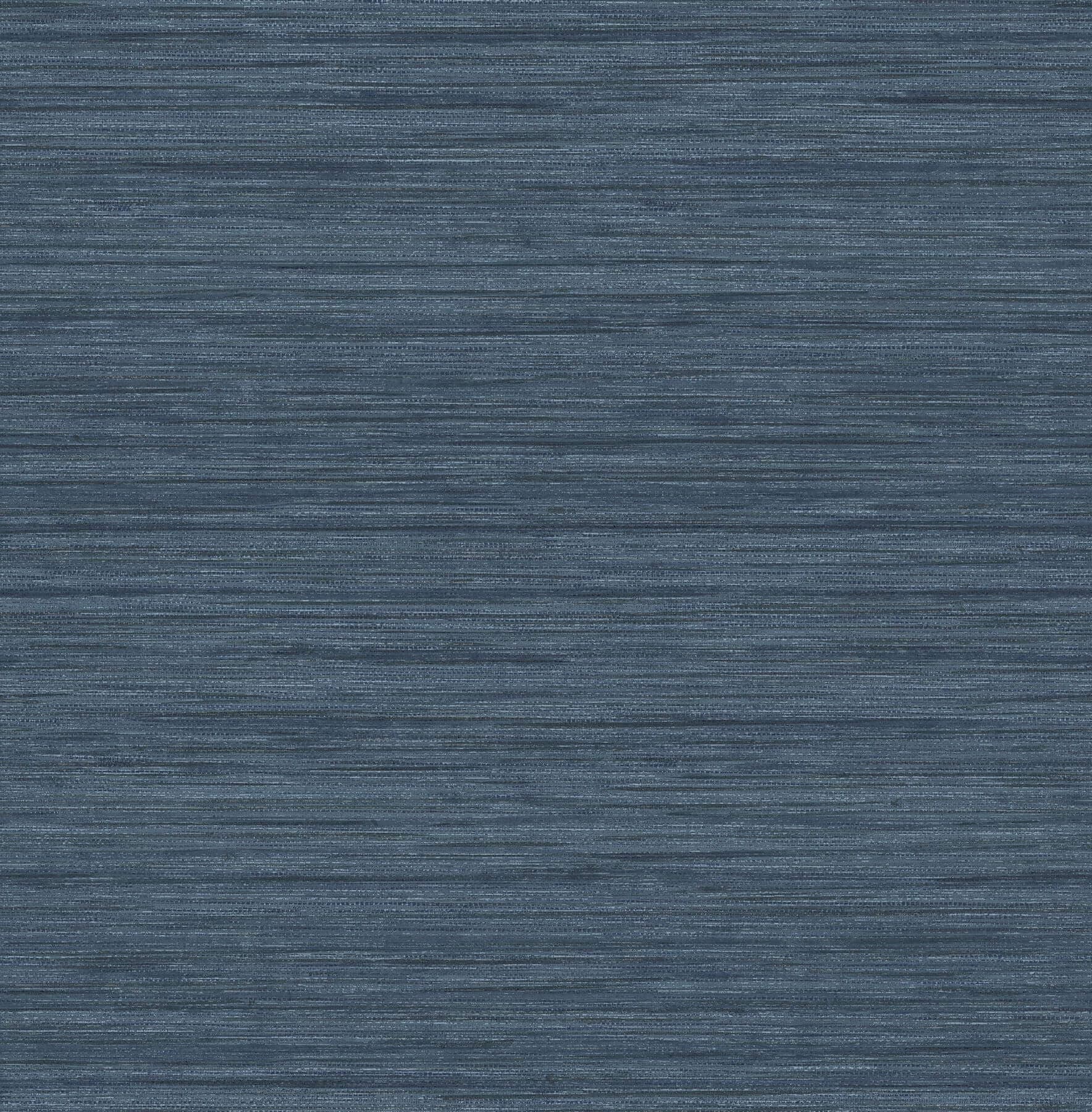 Barnaby Indigo Faux Grasscloth Wallpaper- Scott Living