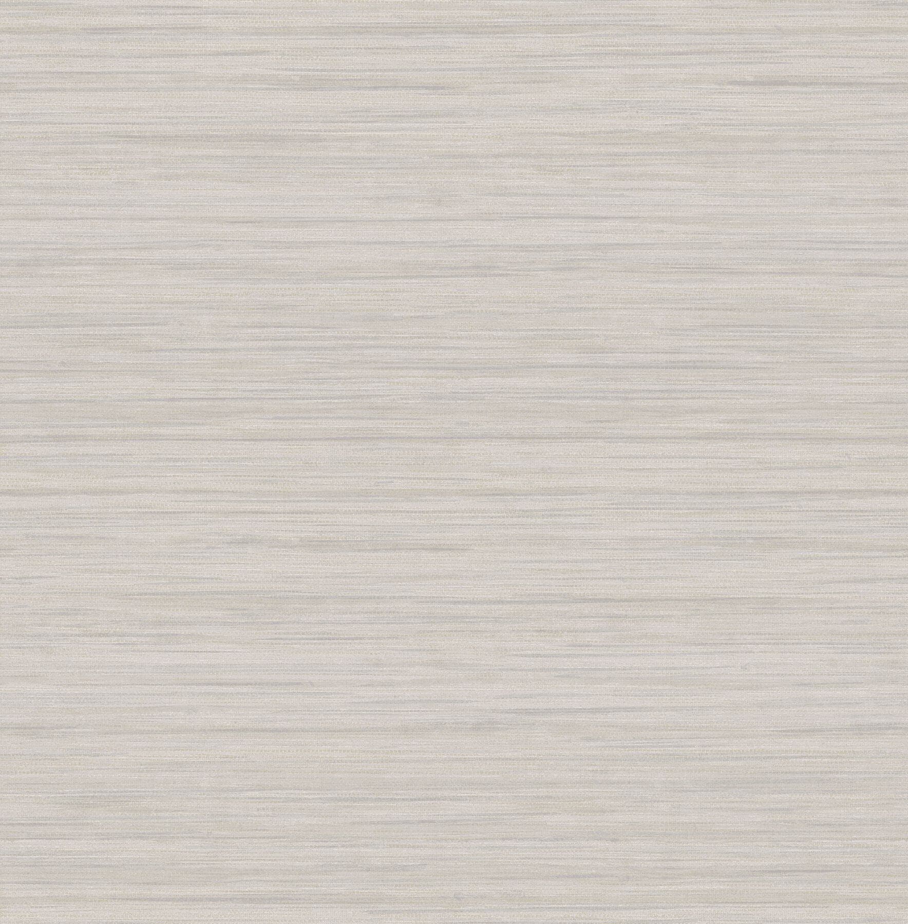 Barnaby Light Grey Faux Grasscloth Wallpaper- Scott Living