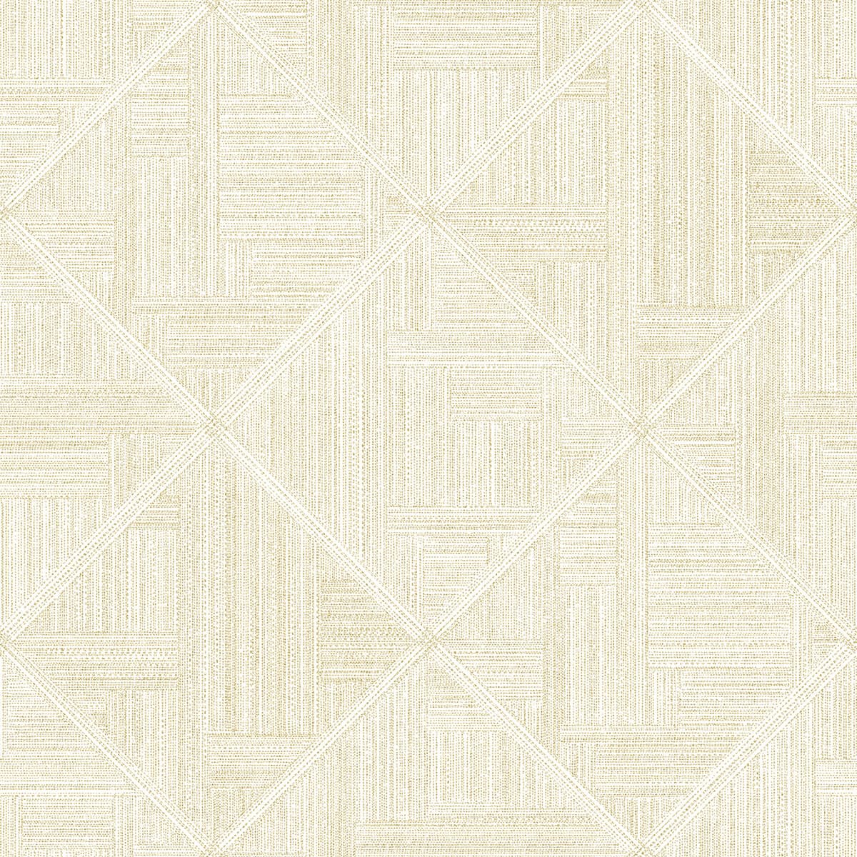 Cade Yellow Geometric Wallpaper
