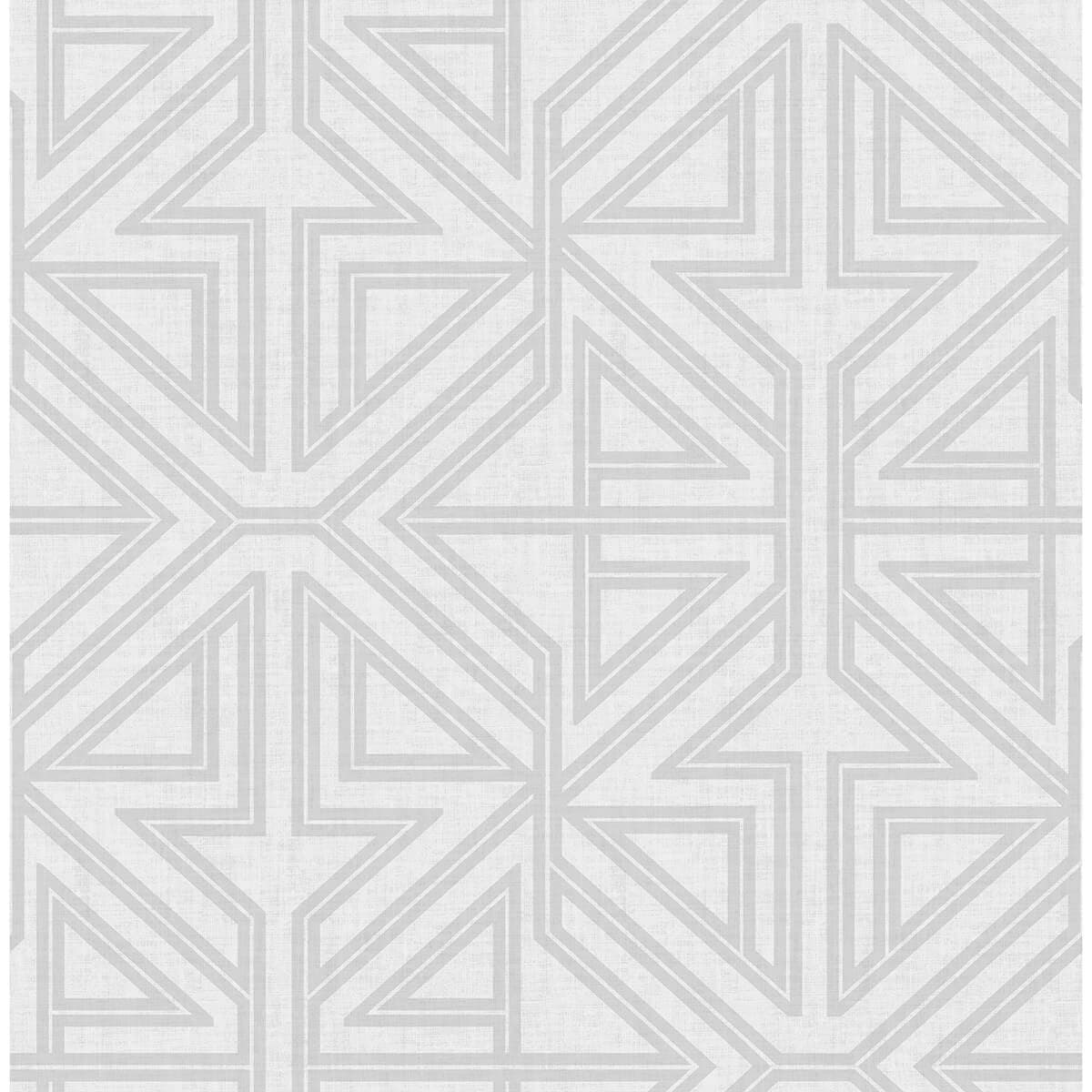 Kachel Grey Geometric Wallpaper