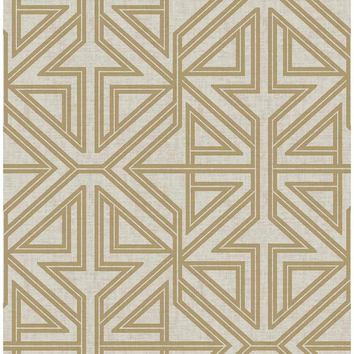 Kachel Gold Geometric Wallpaper