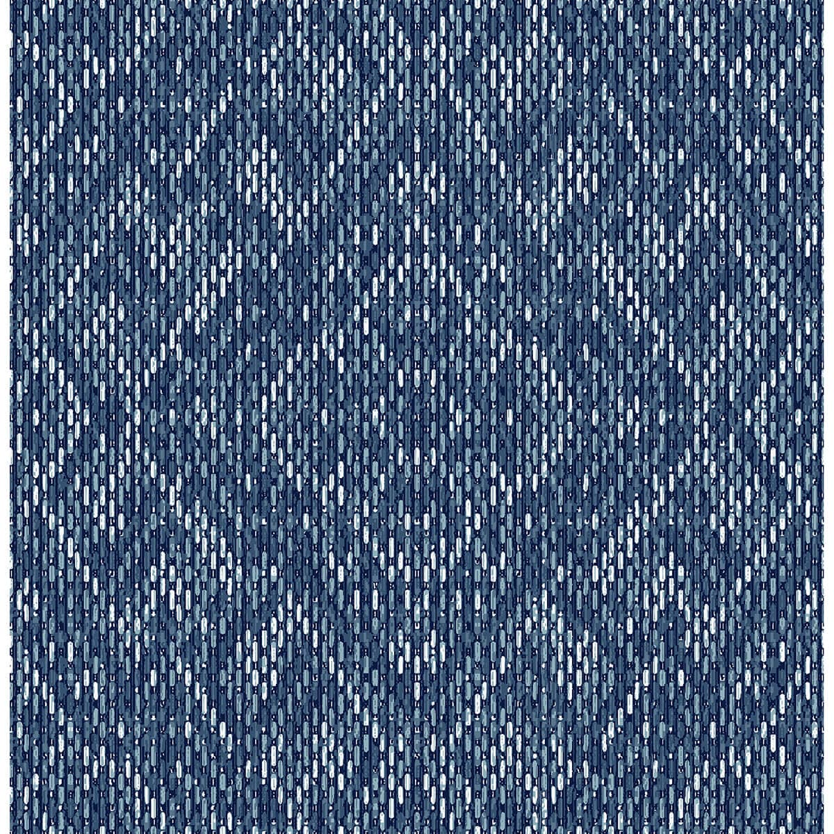 Felix Indigo Geometric Wallpaper