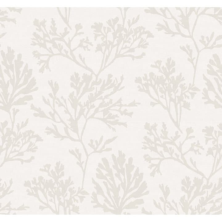 Tortuga Dove Coral Weave Wallpaper
