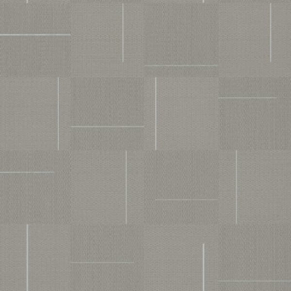 Geo Block Weave Wallpaper- Taupe