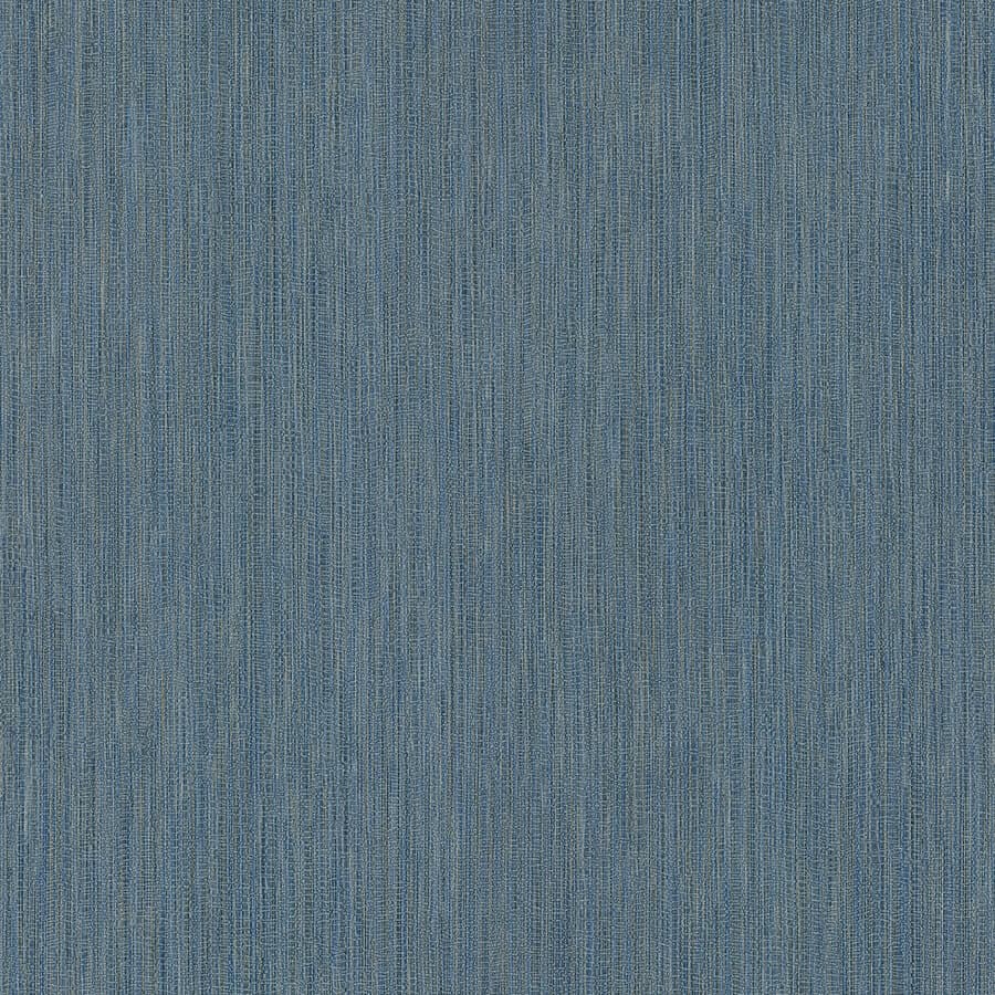Washed Ramie Cobalt Wallpaper