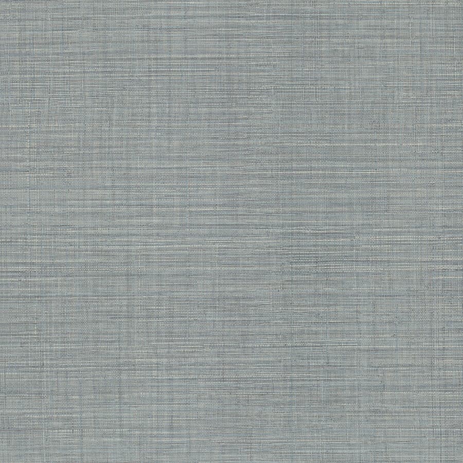 Lotus Silk Steel Blue Wallpaper