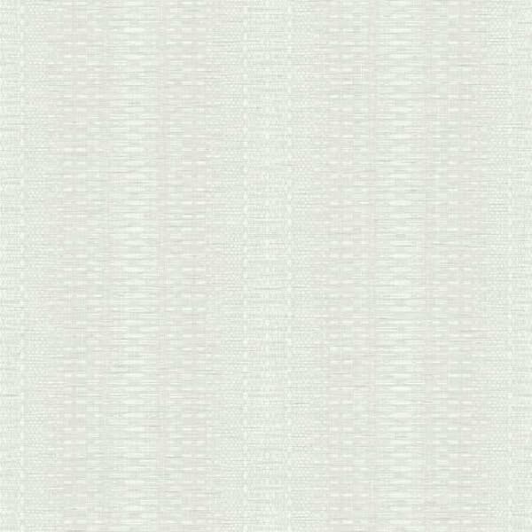 Market Stripe Wallpaper- White