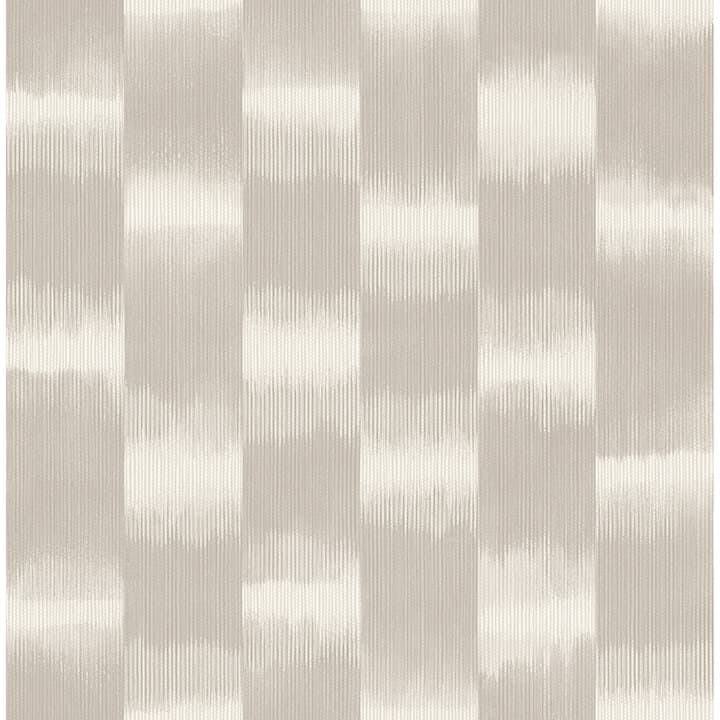 Baldwin Taupe Shibori Stripe Wallpaper
