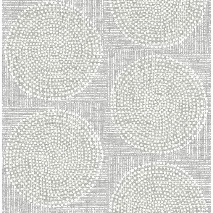 Salma Grey Medallion Wallpaper