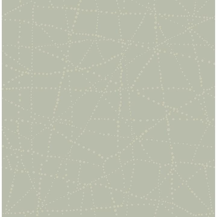Alcott Sage Dotted Wallpaper