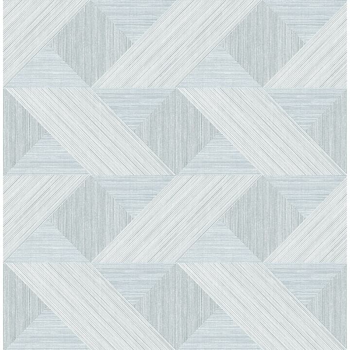 Presley Light Blue Tessellation Wallpaper