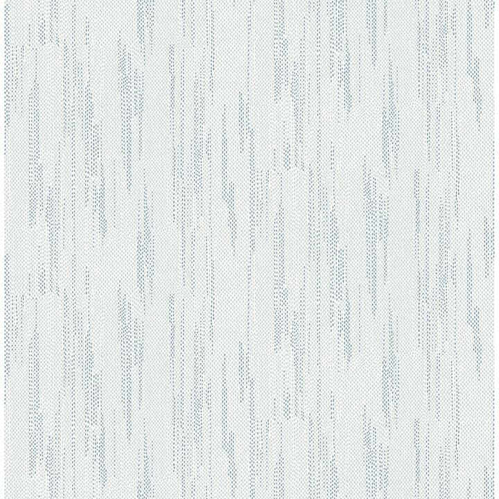 Baris Aqua Stipple Stripe Wallpaper