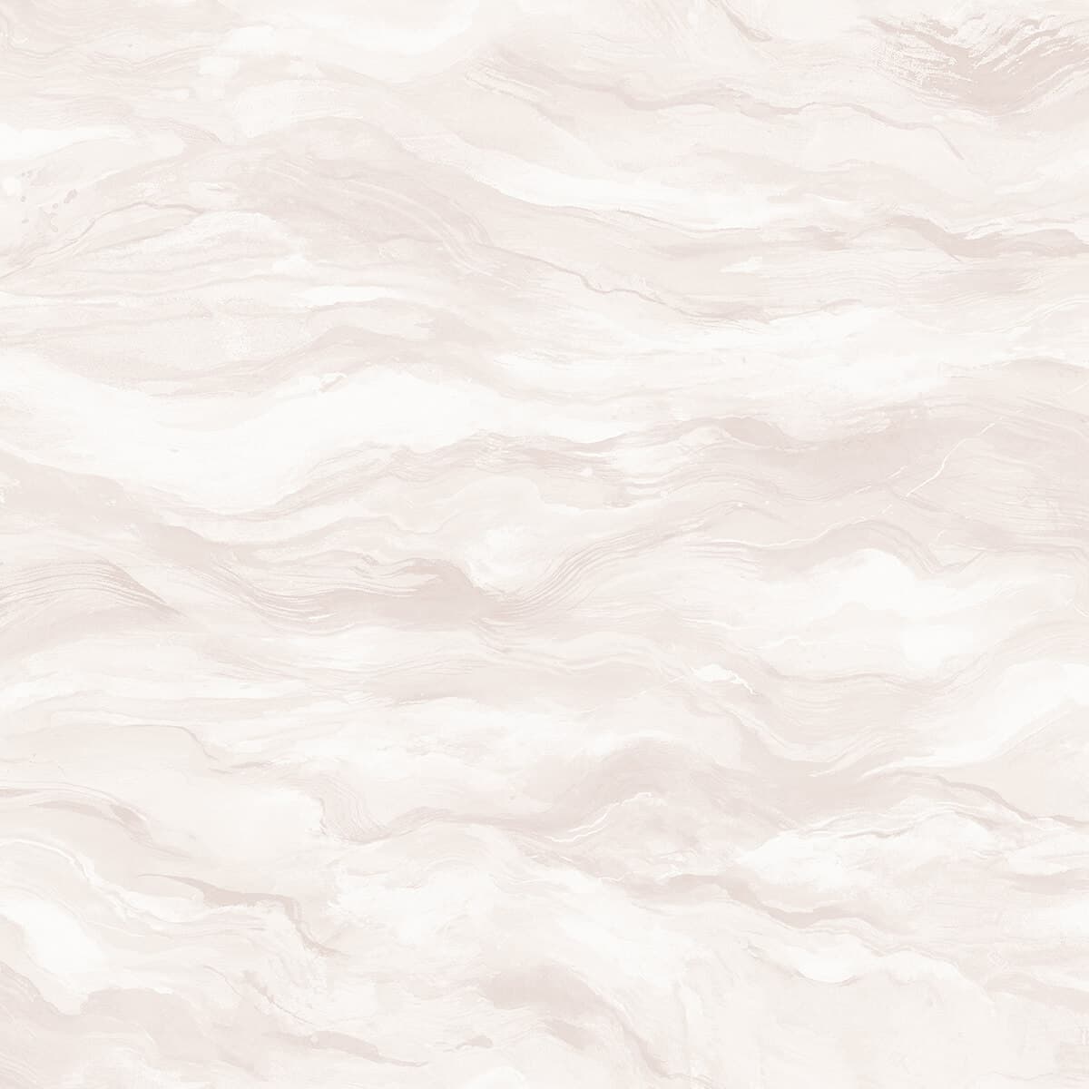 Cirrus Blush Wave Wallpaper