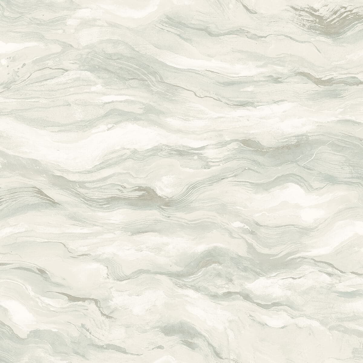 Cirrus Light Blue Wave Wallpaper