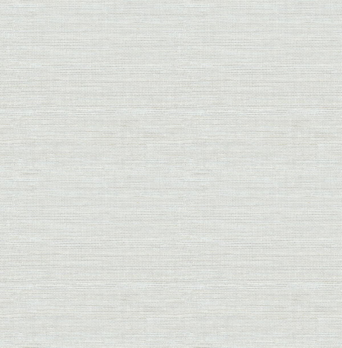 Agave Sky Blue Faux Grasscloth Wallpaper