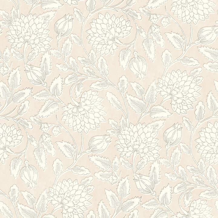 Vadouvan Blush Jacobean Trail Wallpaper