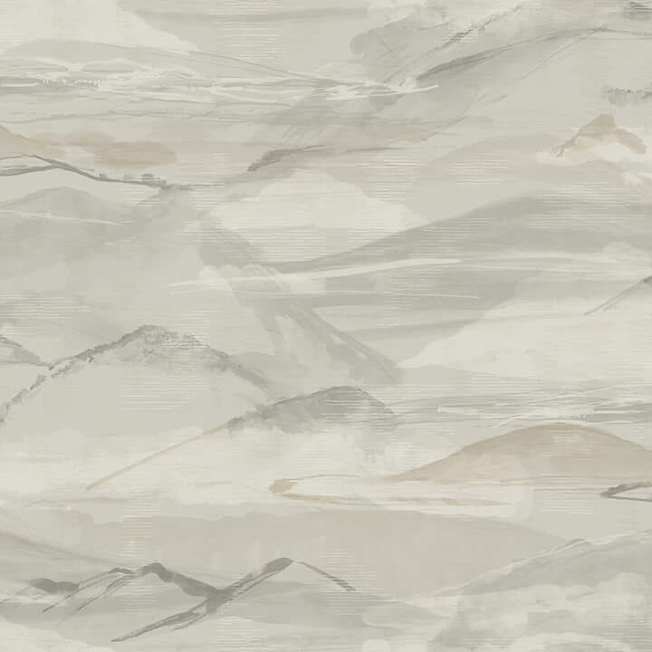 Bozeman Mountains Grey Wallpaper