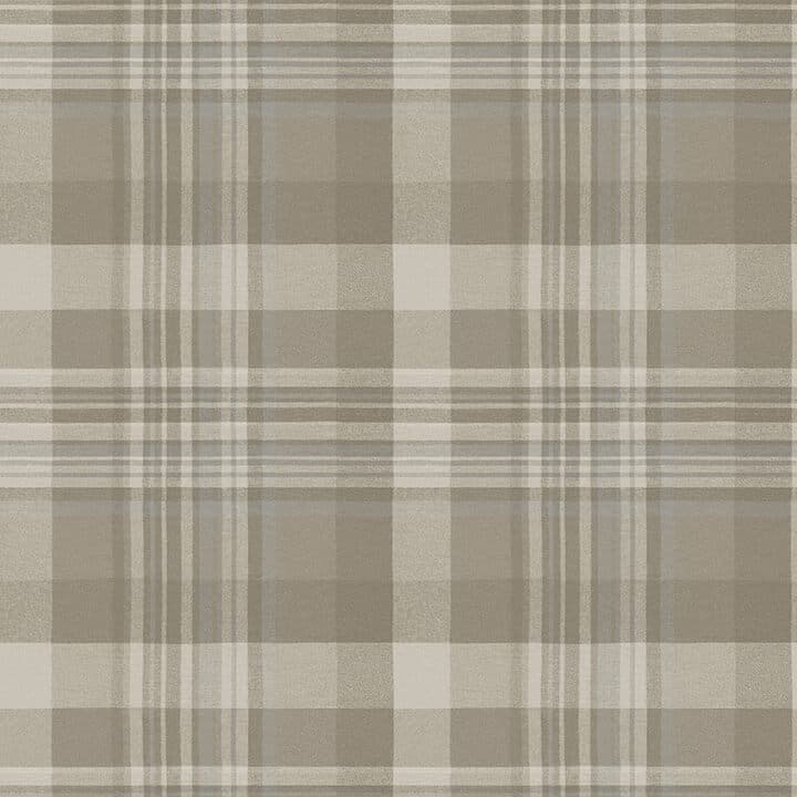 Dutton Plaid Light Brown Wallpaper