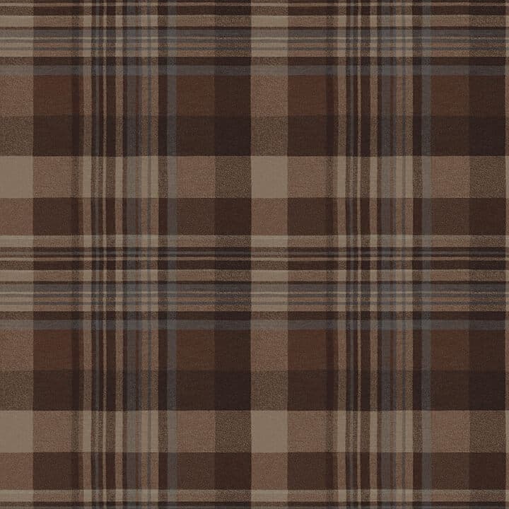 Dutton Plaid Rust Wallpaper